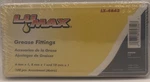 Lumax Grease Fitting Kit LX-4843 6MM 1, 8MM And 10MM Metric 100 Piece. Fixed Price $45.00.