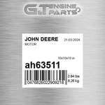 AH63511 Motor Fits John Deere (surplus Open Box). Fixed Price $92.41.