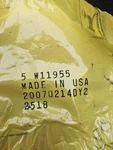 Pack Of John Deere Nuts W11955 Oem Nos Free Shipping. Fixed Price $13.95.