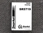Snorkel SR5719 Telehandler Parts Catalog Manual. Fixed Price $120.50.