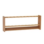 Wooden Mallet Fishing Rod Rack 10 Solid Oak, 32.75"W X 12.25"H 4.75"D. Fixed Price $89.64.