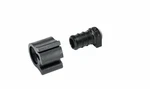 Elkhart Flair-it Supply Corp Pexlock Plug W/clamps 1/2 In Black 30863. Fixed Price $11.32.
