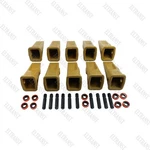5PCS Teeth With Pin & Keeper 1U3252 9J2258 8E6259 8E6258 For Caterpillar J250. Fixed Price $159.01.