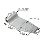 Hinge Great Dane 573.1010157 31801018 1402-7495 14027495 02200407 022-00407. Fixed Price $30.99.