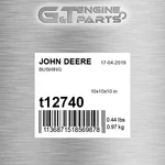 T12740 Bushing Fits John Deere (surplus Open Box). Fixed Price $189.49.