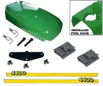 New Upper Hood With Assembled Fuel Door /catch /clips Fits John Deere 4400. Fixed Price $144.99.