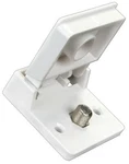 (2-PACK) Jr Products 47755 2" Polar White Exterior Tv Cable Jack *S3. Fixed Price $12.99.