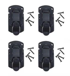 (4 Pack) Reliable Hardware 2510BK Black Briefcase/draw Latch W/mounting Screws. Fixed Price $19.25.