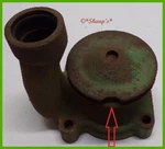 F1052R A4898R* John Deere 70 Water Pump Has Chipped Pulley No Bypass Usa!. Fixed Price $22.00.