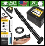 Mywish 25 Sets 1/2" X 4" Stainless Steel Lag Bolts With Washers. Fixed Price $67.99.