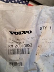 Genuine Blaw-knox Volvo Rocker Switch Actuator 20313052 (A2-3A). Fixed Price $20.00.