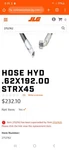 Jlg 2752762S Hydraulic Hose. Fixed Price $169.99.