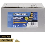 Hillman Power Pro #9 3 In. Bronze Ceramic Flat Head Star Exterior Wood Screw. Fixed Price $151.27.