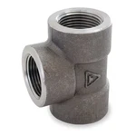 Manufacturer Varies Tee, 3/4" Pipe, Fnpt, Black Forged Steel, Class 3000. Fixed Price $29.62.