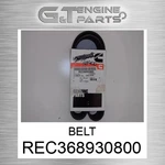 REC368930800 Belt Fits John Deere (surplus Open Box). Fixed Price $147.60.