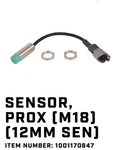 Jlg 1001170847 Proximity Sensor M18 12MM Detection Range. Fixed Price $125.00.