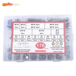 176PCS M10 M8 M6 Heavy Duty Bolts And Nuts Assortment Kit, 304 Stainless Steel. Fixed Price $26.06.