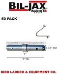 (50 Pack) Bil-jax Scaffolding Coupling Pin 1-3/8"OD 9"L & Spring Rivet. Fixed Price $280.00.