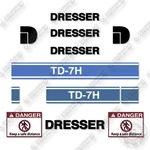 Fits Dresser TD-7H Decal Kit Dozer Year Outdoor 3M Vinyl!. Fixed Price $149.95.