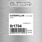 8R1704 Gear Fits Caterpillar (new Aftermarket). Fixed Price $77.74.