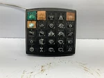John Deere 624K Push Button Keypad P/n AT347382 Superseded By AT445361. - Used. Fixed Price $349.99.