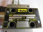 New Parker Hydraulic Control Valve D1VW020BNJJ. Fixed Price $569.99.