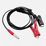 New External Power Cable With Alligator Clips For Topcon Gps Hiper Lite. Fixed Price $45.99.