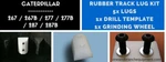 Rubber Track Repair Kit Caterpillar 287B / 277B 267B. Fixed Price $260.00.