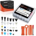 A-premium 29 Sizes 48.16OZ Bumper Fender Hood Retainer Clips Kit Compatible W.... Fixed Price $70.71.