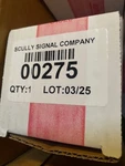 Scully VS-528. 00275 2" X Ventalarm Signal Old # VS-524. Fixed Price $45.99.