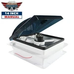 New Rv Roof Fan 2 Way Ventilation Smoked Lid Manual Lift Leisure Coachwork. Fixed Price $109.99.