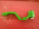 Used John Deere Gauge Wheel Arm Green A92816. Fixed Price $10.00.