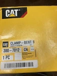 Caterpillar Oem Clamp 388-7012 3887012 Nos Bent. Fixed Price $24.99.