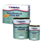 Interlux Gray Interprotect Epoxy Barrier Coat Kit Gallon 2000G. Fixed Price $163.79.