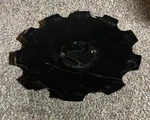 Ingersoll 143557 Notched Flat Center Disc Blade , 20" X 6.0MM Fits Degelman. Fixed Price $68.66.
