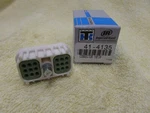 Thermo King 41-4135 18 Pin Connector Plug, Nos, Electrical Receptacle, M6. Fixed Price $23.00.