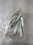 Lot Of 7 Caterpillar Bolts 2.56" Length Hex Head Zinc Plated Oem 140-4105. Fixed Price $24.99.