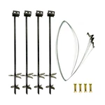 Tie Down 36 In. X 3/4 Double Head Anchoring Kit Straps And Bolts 4-PACK. Fixed Price $493.43.