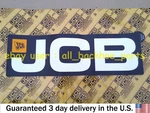Jcb Backhoe- Genuine Decal Sticker 435 X 135 Mm (17.1" 5.3") (332/G3449). Fixed Price $39.95.