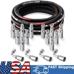 Hydraulic Hose 1/4" 33' Two Wire Flexible 70MPA/ 10150 Psi With 16 Fittings. Fixed Price $88.88.