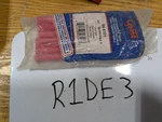 Bag Of Grote 84-6101 Shrink Tube, 3:1, Dual Wall, Red, 3/8", 6" (R1DE3). Fixed Price $12.00.