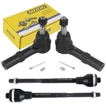 4PCS Moog Front Inner & Outer Tie Rods For 2011-2019 Gmc Sierra 2500 3500 Hd. Fixed Price $99.42.