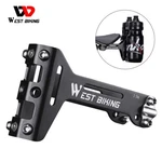 West Biking Bike Double Water Bottle Holder Extension Bracket Saddle Mount Cage. Fixed Price $19.79.