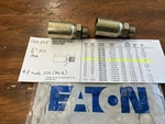 08U-P08 Eaton End, Lot Of 2, 1/2" Id Hose, #8 Male Sto. Fixed Price $18.00.