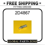 2D4867 Fitting-grease 7K0416 For Caterpillar (cat). Fixed Price $8.49.