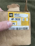 Genuine Caterpillar Box Of Bolts 4F-3656 (21). Fixed Price $100.00.