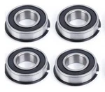 4-PACK Snapper ,troy- Bilt,bad Boy Dixon Ariens Mtd Wheel Bearing 5/8"X1-3/8". Fixed Price $18.99.