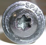 12" Log Home Screws Spax Xwl Lot 25 Wood Washer Head Coated Steel Timber T-star. Fixed Price $48.00.