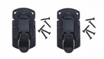 (2 Pack) Reliable Hardware 2510BK Black Briefcase/draw Latch W/mounting Screws. Fixed Price $11.25.