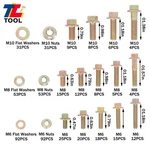 521PCS! M6 M8 M10 Flange Bolts Assortment Kit External Hex Drive For Industrial. Fixed Price $28.86.